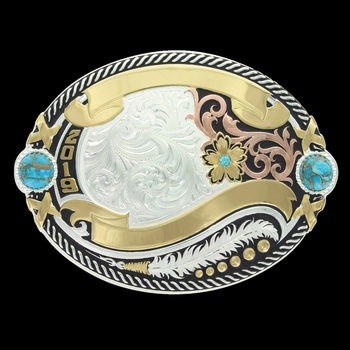 Glacier Pools Trophy Buckle