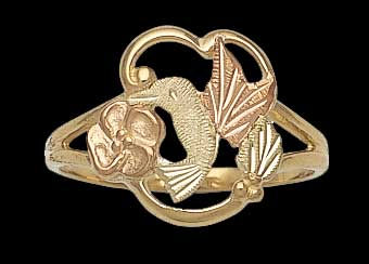 Hummingbird Ring - Black Hills Gold | Landstrom's 02734