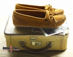 Kilty Suede Moccasin for Women by Minnetonka Moccasin