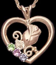 Mother's Necklace 2 by Landstrom's Black Hills Gold