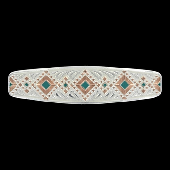 Two Tone Southwester Barrette