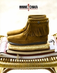 Women's Hi Top Back Zip Boot from Minnetonka Moccasin