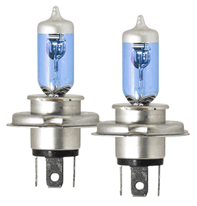 Miata H4 (9003) Xtreme White Hybrid Twin Pack Halogen Bulbs (1999-2000) by PIAA