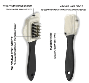 4-Way Leather Suede Cleaning Brush 