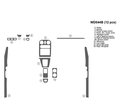 Mazda Miata Mx-5 Custom Dash 12 Pcs Full Kit 1990-2015