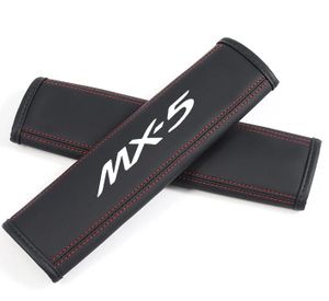 <FONT COLOR=" FF0000">*CLEARANCE ITEM*</FONT> MAZDA MX-5 Carbon Fiber Pattern Car Seat Belt Comfort Pads 