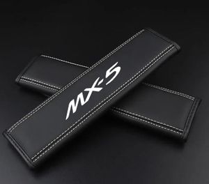 <FONT COLOR=" FF0000">*CLEARANCE ITEM*</FONT> MAZDA MX-5 Carbon Fiber Pattern Car Seat Belt Comfort Pads 