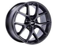BBS SR 17x8 5x112 ET42 Satin Grey Wheel -82mm PFS/Clip Required main image 0