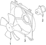<FONT COLOR=" FF0000">*CLEARANCE ITEM*</FONT> Genuine Mazda Miata OEM Factory Radiator Cooling Fan Motor 1990-1997