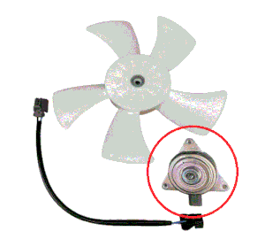 <FONT COLOR=" FF0000">*CLEARANCE ITEM*</FONT> Genuine Mazda Miata OEM Factory Radiator Cooling Fan Motor 1990-1997