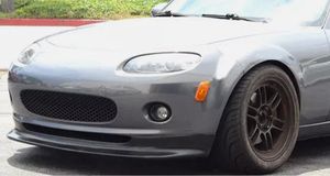 <FONT COLOR=" FF0000">*CLEARANCE ITEM*</FONT>Mazda Miata MX-5 GV Style Front Bumper Lip Spoiler 2006-2008