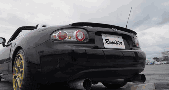 Fyralip Trunk Lip Spoiler For Mazda MX-5 Miata NC 2005-2015 – Painted Copper Red Mica (32V) – Polyurethane