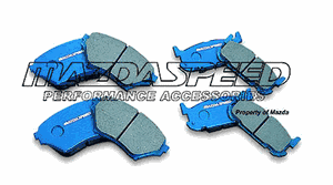 Genuine Mazda MAZDASPEED OEM Front Sport Brake Pads - MX-5 Miata 2003 - 2005