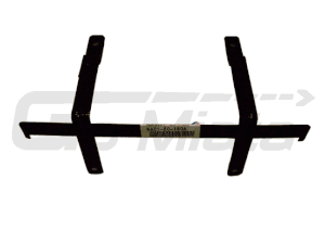 <FONT COLOR=" FF0000">*CLEARANCE ITEM*</FONT> Genuine Mazda Miata Front License Plate Holder Tag Bracket Including Two Bracket Nuts 1990-2005