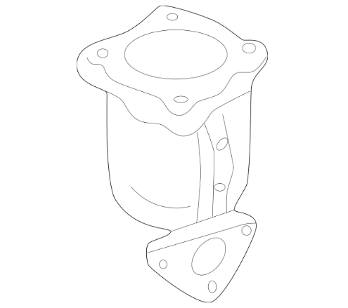 Genuine Mazda Miata OEM Front Catalytic Converter 1999-2000