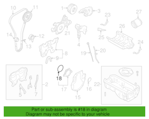 Genuine Mazda Miata OEM Rear Main Seal 1990 1.6