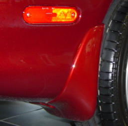 <FONT COLOR=" FF0000">*CLEARANCE ITEM*</FONT> Genuine Mazda Miata OEM Rear Mudflaps (1999-2000)