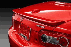Mazda Miata OEM Style Rear Non- Painted Lip Spoiler(Soft-Top Models Only) 2006-2015