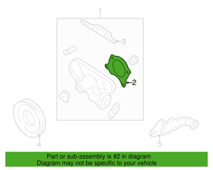 Genuine Mazda Miata OEM Water Pump Gasket 1990 1.6