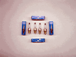 Genuine Mazda Miata Spark Plug Set ( 4 NGK BKR6E-11) 1990-1991