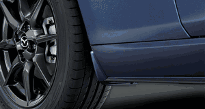 Genuine Mazda MX-5 Miata OEM Front Splash Guards Painted (set of 2) 2016+