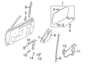 <FONT COLOR=" FF0000">*CLEARANCE ITEM*</FONT> Genuine OEM Mazda Miata Small Window Weather Stripping 1990-2005