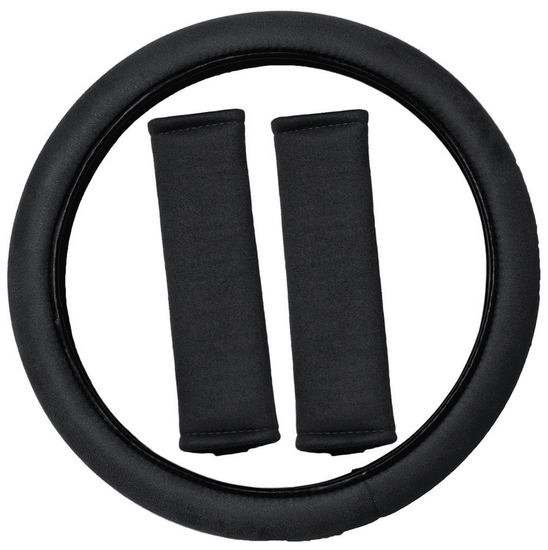 *SOLD OUT* Grip & Go Steering Wheel Cover & Seat Belt Cushions