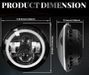 <FONT COLOR=" FF0000">*CLEARANCE ITEM*</FONT> Mazda Miata MX5 H6024 Full LED Halo Angel Eye Headlight Lights Kit 1990-1997