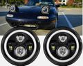 <FONT COLOR=" FF0000">*CLEARANCE ITEM*</FONT> Mazda Miata MX5 H6024 Full LED Halo Angel Eye Headlight Lights Kit 1990-1997