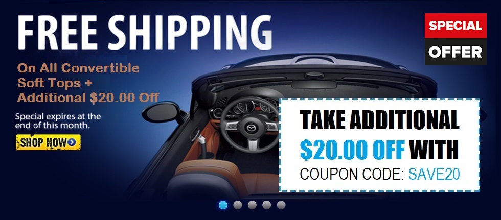 Mazda MX-5 Miata Soft Top Parts and Accessories 1990-1997