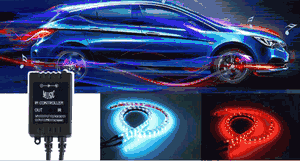 Mazda Miata 15 Color  LED Strip Tube Underglow Underbody System Neon Light Kit with Remote Control