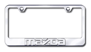 Mazda 3D Raised Letter Frames