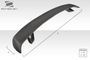 Mazda Miata Duraflex Tri Force Rear Wing Spoiler