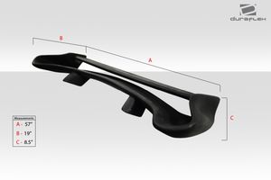 Mazda Miata Duraflex Vader Wing Trunk Lid Spoiler