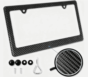 Mazda Miata Carbon Fiber License Plate Frame 