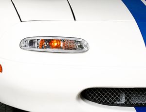 DEPO Crystal Smoke Front Signal Lights For 1990-1997 Mazda MX-5 Miata - JDM Style Bumper Turn Lamps Set