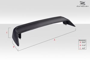 Mazda Miata Duraflex Skyline R32 Look Wing Spoiler