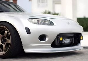 <FONT COLOR=" FF0000">*CLEARANCE ITEM*</FONT>Mazda Miata MX-5 GV Style Front Bumper Lip Spoiler 2006-2008