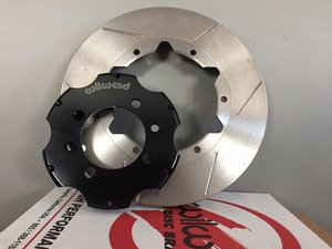 Mazda Miata MX-5 GWR Race 11" 2-Piece FRONT Rotors - Slotted 2016-2024