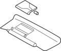 Mazda Miata MX-5 OEM Sun Visor 2006-2015