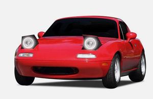 Mazda Miata LED Headlight Halo Kit 1990-1997