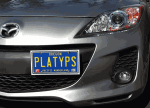 Mazda Miata Platypus PRO-SERIES License Plate Mount 2009-2023
