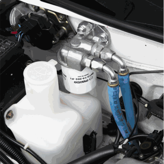 Mazda Miata Remote Oil Filter Kit 19902005