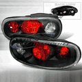 <FONT COLOR=" FF0000">*CLEARANCE ITEM*</FONT> Mazda Miata Tail Lights Black 1990-1997