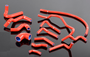 <FONT COLOR=" 1528EC">*CLEARANCE ITEM*</FONT>  Mazda Miata Silicone Vacuum Hoses Set for NA 1990-1993 (12 pcs) <FONT COLOR=" FF0000">- Sale!</FONT> 
