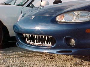 Mazda MX-5 Miata Alley Gator Teeth Grille Insert