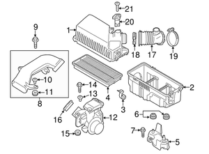 Mazda MX-5 Miata OEM Mass Air Flow Sensor 2016+