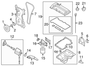 Mazda MX-5 Miata OEM OIL PUMP 2009-2015
