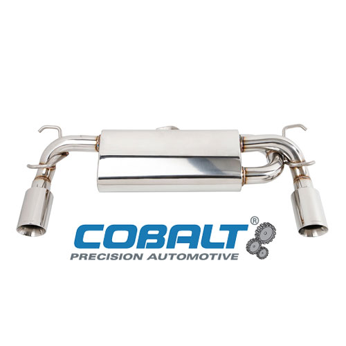 Vibrant 1333 3.5" Round Stainless Steel Dual Exhaust Tip - T304 Single Wall Angle-Cut
