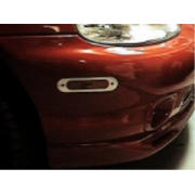 Miata Stainless Steel Side Light Bezels<FONT COLOR=" FF0000">- FREE SHIPPING</FONT>